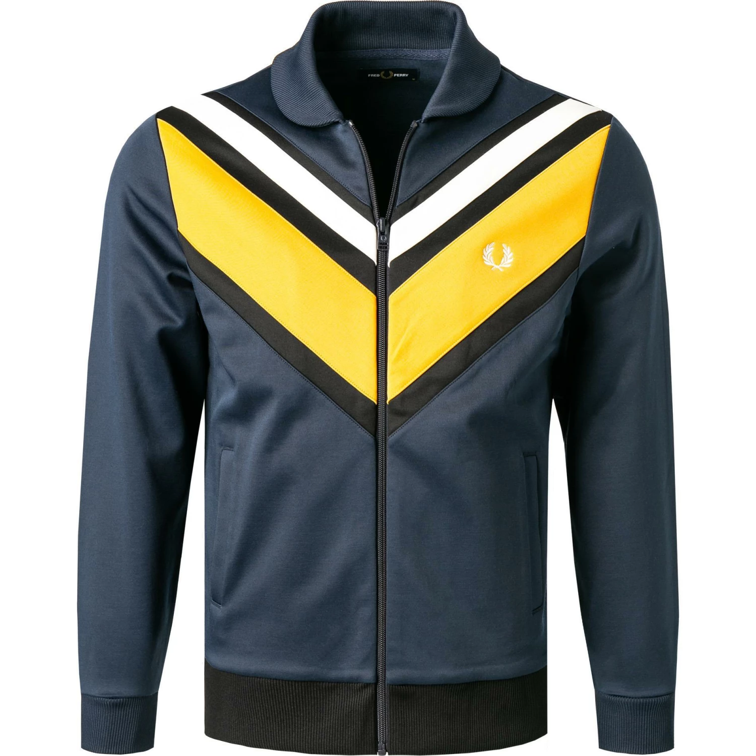 Bestpreis 😍 Fred Perry Trainingsjacke J2527/395 Sweatjacke, Baumwolle, Dunkelblau, Karbonblau ✔️ 3 Bestpreis 😍 Fred Perry Trainingsjacke J2527/395 Sweatjacke, Baumwolle, Dunkelblau, Karbonblau ✔️