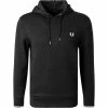Coupon 🧨 Fred Perry Hoodie M2643/102 Baumwolle, Schwarz 🎉
