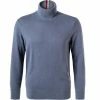 Billig ❤️ Tommy Hilfiger Pullover MW0MW15444/C9T Rollkragenpullover, Baumwolle-Kaschmir, Indigo 🧨 -Pullover & Strickjacken Verkäufe 376599 master