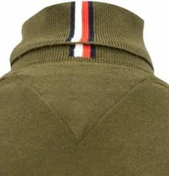 Schlussverkauf ⌛ Tommy Hilfiger Pullover MW0MW15444/GYY Rollkragenpullover, Baumwolle-Kaschmir, Olivgrün, Oliv 🎉 -Pullover & Strickjacken Verkäufe 376600 norm4