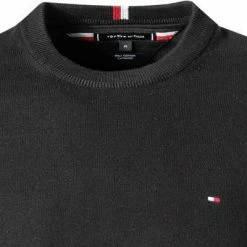 Top 10 ❤️ Tommy Hilfiger Pullover MW0MW11674/BDS Baumwolle-Kaschmir, Schwarz, Black ⌛ -Pullover & Strickjacken Verkäufe 376611 norm2