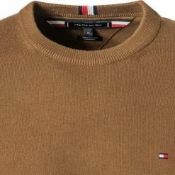 Bester Verkauf 🥰 Tommy Hilfiger Pullover MW0MW11674/GWP Baumwolle-Kaschmir, Braun 🌟 -Pullover & Strickjacken Verkäufe 376613 norm2