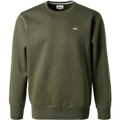Bester Verkauf 🛒 TOMMY 👖 JEANS Sweatshirt DM0DM09591/MRZ Bio Baumwolle, Olivgrün, Dunkelolive 🔔 4 Bester Verkauf 🛒 TOMMY 👖 JEANS Sweatshirt DM0DM09591/MRZ Bio Baumwolle, Olivgrün, Dunkelolive 🔔 – Bild 2