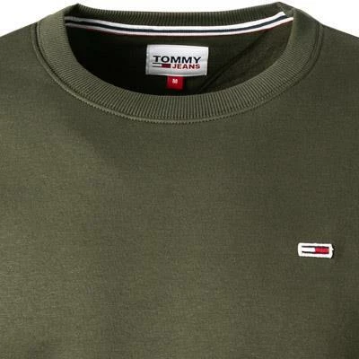 Bester Verkauf 🛒 TOMMY 👖 JEANS Sweatshirt DM0DM09591/MRZ Bio Baumwolle, Olivgrün, Dunkelolive 🔔 5 Bester Verkauf 🛒 TOMMY 👖 JEANS Sweatshirt DM0DM09591/MRZ Bio Baumwolle, Olivgrün, Dunkelolive 🔔 – Bild 3