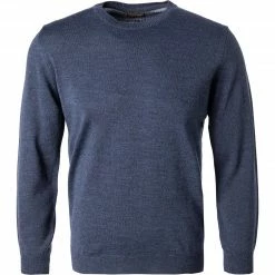 Schlussverkauf ✨ Stenströms Pullover 420081/1355/170 Merinowolle extrafein, Indigo meliert, Indigo 😉
