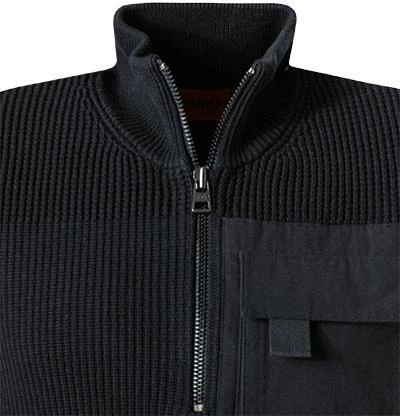 Bestpreis ❤️ HUGO Pullover Squato 50456043/410 Troyer, Baumwolle-Schurwolle, Navy 👍 5 Bestpreis ❤️ HUGO Pullover Squato 50456043/410 Troyer, Baumwolle-Schurwolle, Navy 👍 – Bild 3