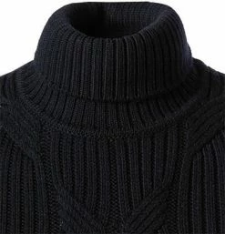 Coupon ✨ HUGO Pullover Scablon 50456021/410 Rollkragenpullover, Schurwolle, Navy 🔔 -Pullover & Strickjacken Verkäufe 376775 norm2