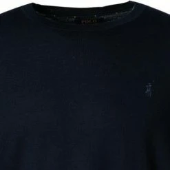 Neu ❤️ Polo Ralph Lauren Sweater 711715991/003 Pullover, Big & Tall, Merinowolle waschbar, Navy 🔥 -Pullover & Strickjacken Verkäufe 376787 norm2