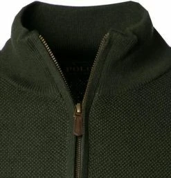 Am billigsten 👍 Polo Ralph Lauren Troyer 710839854/005 Merinowolle waschbar, Dunkelgrün 😍 -Pullover & Strickjacken Verkäufe 376839 norm2