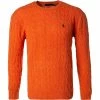 Billig 🎁 Polo Ralph Lauren Pullover 710719546/027 Wolle-Kaschmir, Orange meliert, Orange ⌛ -Pullover & Strickjacken Verkäufe 376922 master