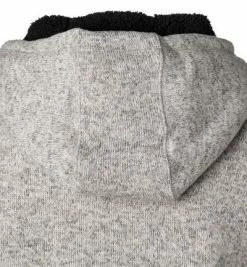 Großhandel 😀 Quiksilver Pullover EQYFT04428/SJSH Kapuzenjacke, Mikrofaser, Hellgrau meliert, Hellgrau 🧨 -Pullover & Strickjacken Verkäufe 377003 norm5