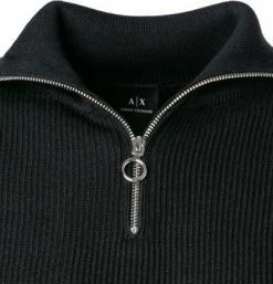 Neu 😍 ARMANI EXCHANGE Troyer 6KZM2V/ZM1LZ/1583 Wolle, Navy ✨ -Pullover & Strickjacken Verkäufe 377104 norm2