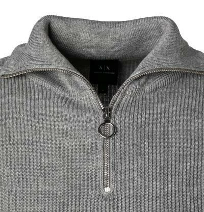 Rabatt 🎁 ARMANI EXCHANGE Troyer 6KZM2V/ZM1LZ/3907 Wolle, Grau ✔️ 5 Rabatt 🎁 ARMANI EXCHANGE Troyer 6KZM2V/ZM1LZ/3907 Wolle, Grau ✔️ – Bild 3