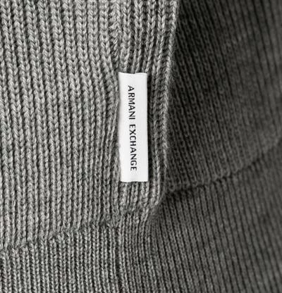 Rabatt 🎁 ARMANI EXCHANGE Troyer 6KZM2V/ZM1LZ/3907 Wolle, Grau ✔️ 6 Rabatt 🎁 ARMANI EXCHANGE Troyer 6KZM2V/ZM1LZ/3907 Wolle, Grau ✔️ – Bild 4