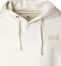 Top 10 ⭐ ALPHA INDUSTRIES Hoodie Organics OS 118349/626 Bio Baumwolle, Wollweiß, Weiß 🤩 -Pullover & Strickjacken Verkäufe 377119 norm2