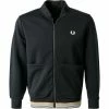 Am billigsten 🔔 Fred Perry Strickjacke J2533/608 Trainingsjacke, Mikrofaser, Navy ✔️