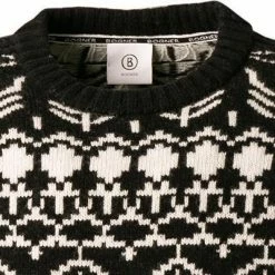 Am billigsten ⌛ BOGNER Pullover Balte 8875/5966/025 Wolle, Schwarz-weiß gemustert, Schwarz-weiß ✔️ -Pullover & Strickjacken Verkäufe 377241 norm2
