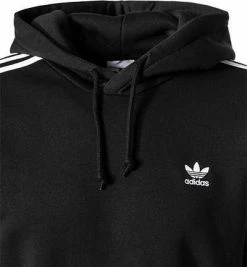 Bestes Angebot 💯 adidas ORIGINALS 3-Stripes Hoody black H06676 Hoodie, Baumwolle, Schwarz 💯 -Pullover & Strickjacken Verkäufe 377287 norm2