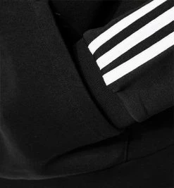 Bestes Angebot 💯 adidas ORIGINALS 3-Stripes Hoody black H06676 Hoodie, Baumwolle, Schwarz 💯 -Pullover & Strickjacken Verkäufe 377287 norm3