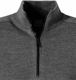 Bester Verkauf ✨ bugatti Troyer 7550/85550/250 Wolle, Grau meliert, Grau 💯 -Pullover & Strickjacken Verkäufe 377329 norm2