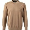 Budget 🔔 bugatti Pullover 7700/85520/70 Stehkragenpullover, Baumwolle-Kaschmir, Hellbraun meliert, Hellbraun 🔥