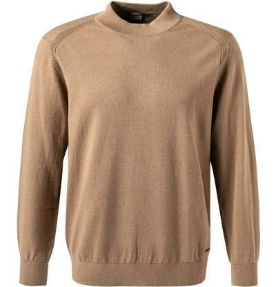 Budget 🔔 bugatti Pullover 7700/85520/70 Stehkragenpullover, Baumwolle-Kaschmir, Hellbraun meliert, Hellbraun 🔥 4 Budget 🔔 bugatti Pullover 7700/85520/70 Stehkragenpullover, Baumwolle-Kaschmir, Hellbraun meliert, Hellbraun 🔥 – Bild 2