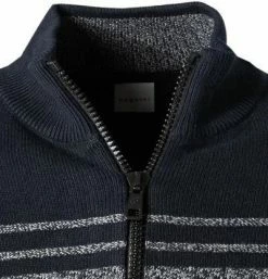 Aktion 🛒 bugatti Strickajcke 7600/85525/390 Strickjacke, Baumwolle-Kaschmir, Nachtblau 😀 -Pullover & Strickjacken Verkäufe 377357 norm2