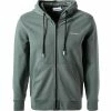 Am billigsten 🌟 Calvin Klein Sweatjacke K10K107032/LA7 Bio Baumwolle, Salbei, Grün 😉