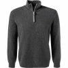 Bestpreis 🔔 BALDESSARINI Pullover B4 30026.5070/9209 Troyer, Schurwolle, Asphalt meliert, Asphalt ✔️ -Pullover & Strickjacken Verkäufe 377411 master