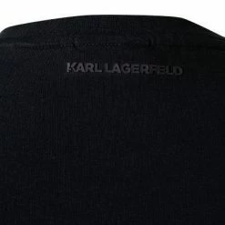 Rabatt ❤️ KARL LAGERFELD Sweatshirt 705035/0/512910/910 Baumwolle, Schwarz ✨ -Pullover & Strickjacken Verkäufe 377461 norm3