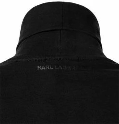 Coupon 🌟 KARL LAGERFELD Pullover 755032/0/512226/990 Rollkragenshirt, Baumwolle, Schwarz ⭐ -Pullover & Strickjacken Verkäufe 377479 norm3