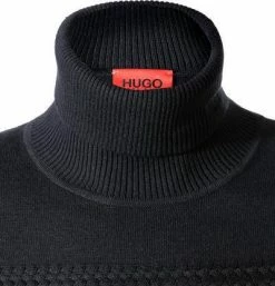 Neu ✨ HUGO Pullover Siseono 50456007/410 Rollkragenpullover, Schurwolle, Navy 🛒 -Pullover & Strickjacken Verkäufe 377539 norm2