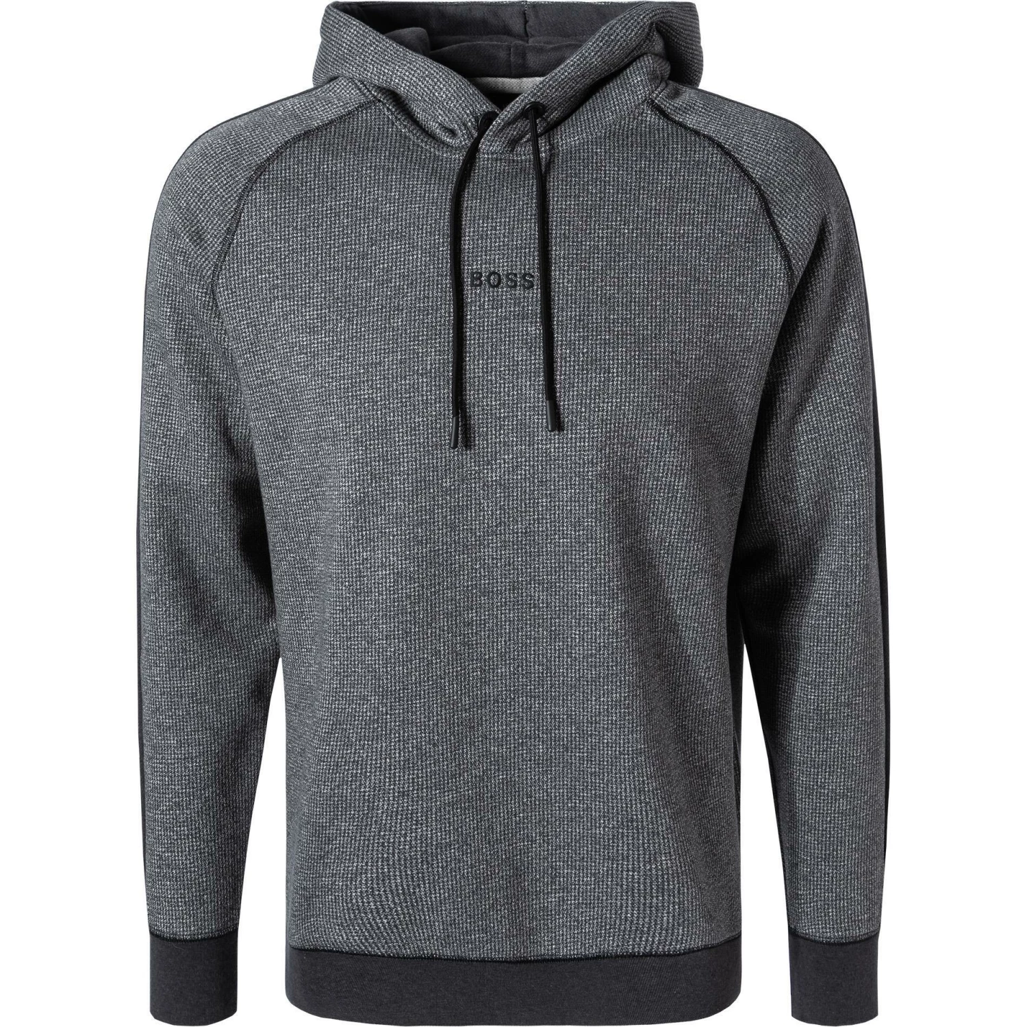 Top 10 💯 BOSS Hoody WeOpa 50456481/001 Hoodie, Baumwolle, Schwarz meliert, Schwarz 🎉 3 Top 10 💯 BOSS Hoody WeOpa 50456481/001 Hoodie, Baumwolle, Schwarz meliert, Schwarz 🎉