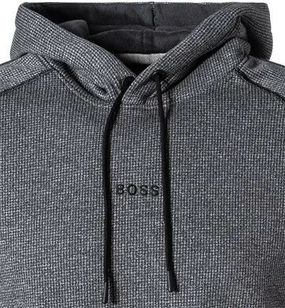 Top 10 💯 BOSS Hoody WeOpa 50456481/001 Hoodie, Baumwolle, Schwarz meliert, Schwarz 🎉 5 Top 10 💯 BOSS Hoody WeOpa 50456481/001 Hoodie, Baumwolle, Schwarz meliert, Schwarz 🎉 – Bild 3