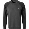 Bester Verkauf 😍 Quiksilver Sweatshirt EQYFT04485/KRPH Bio Baumwolle, Anthrazit meliert, Anthrazit ✔️