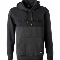 Coupon 😉 Quiksilver Hoodie EQYFT04432/KVJ0 Baumwolle, Schwarz ✔️