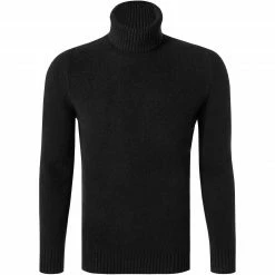 Auslauf 👏 CINQUE Pullover Cizino 6020-7506/99 Rollkragenpullover, Baumwolle, Schwarz 👏