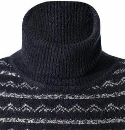 Angebote 💯 CINQUE Pullover Cibruno 6032-7519/69 Rollkragenpullover, Baumwolle, Nachtblau-grau gemustert, Nachtblau 🎉 -Pullover & Strickjacken Verkäufe 377617 norm2