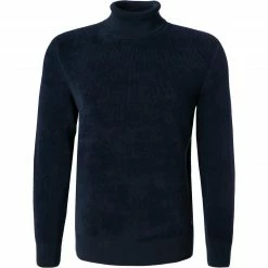 Großhandel ⭐ Marc O'Polo Pullover 129 5102 60286/896 Rollkragenpullover, Bio Baumwolle, Nachtblau 💯