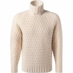 Top 10 🎉 Gant Pullover 8070011/130 Rollkragenpullover, Lammwolle, Creme 🎉