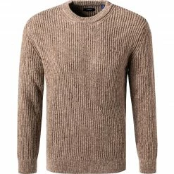 Rabatt 🛒 Gant Pullover 8040095/265 Wolle, Braun meliert, Mittelbraun 👍