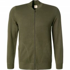 Schlussverkauf ⭐ OLYMP Casual Level Five B. Fit Cardigan 5374/86/48 Strickjacke, Body Fit, Baumwolle, Grün 🔔