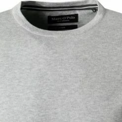 Budget ⌛ Marc O'Polo Pullover M28 5092 60086/929 Bio Baumwolle-Kaschmir, Hellgrau meliert 💯 -Pullover & Strickjacken Verkäufe 377805 norm2