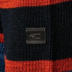 Budget 💯 camel active Pullover 409544/6K14/93 Baumwolle, Multicolour gestreift, Multicolor 😉 -Pullover & Strickjacken Verkäufe 377825 norm3