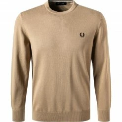 Auslauf 😍 Fred Perry Pullover K9601/363 Wolle, Hellbraun 😍