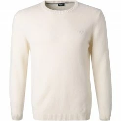 Auslauf 😀 JOOP! Pullover Laurel 30028488/100 Schurwolle, Wollweiß, Weiß 💯