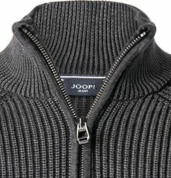 Brandneu ✔️ JOOP! Troyer Henricus 30029739/001 Modern Fit, Baumwolle, Anthrazit, Schwarz ✨ -Pullover & Strickjacken Verkäufe 377930 norm2