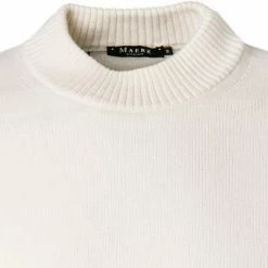 Aktion 👍 Maerz Pullover 447600/502 Merinowolle, Wollweiß, Weiß 👏 -Pullover & Strickjacken Verkäufe 377953 norm2