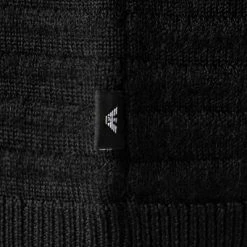 Schlussverkauf 😍 EMPORIO ARMANI Pullover 6K1MTG/1MD9Z/0999 Wolle-Mohair, Schwarz 🔔 -Pullover & Strickjacken Verkäufe 377996 norm3