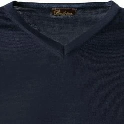 Angebote ✨ Stenströms Pullover 422281/1355/181 Merinowolle waschbar, Marine 👏 -Pullover & Strickjacken Verkäufe 378034 norm2